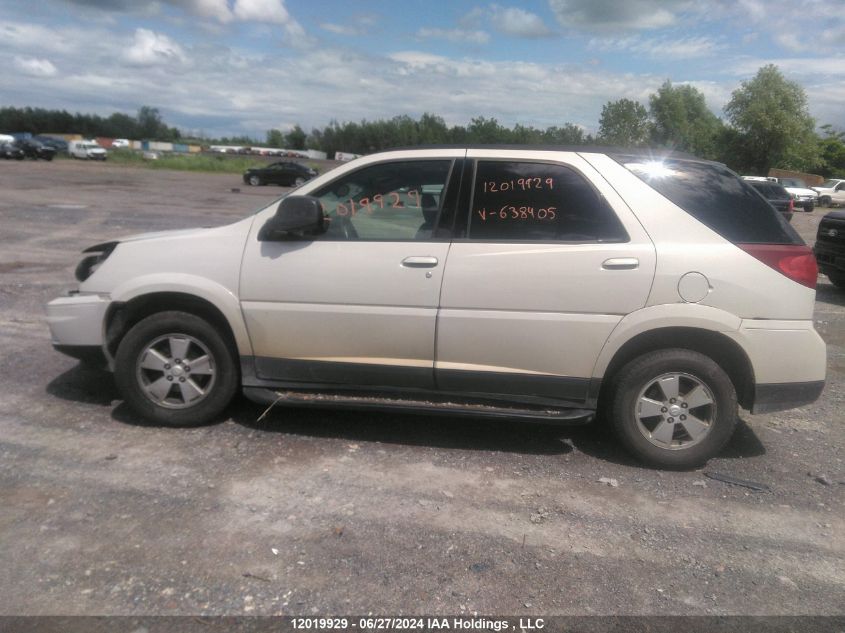 2006 Buick Rendezvous VIN: 3G5DA03L76S638405 Lot: 12019929