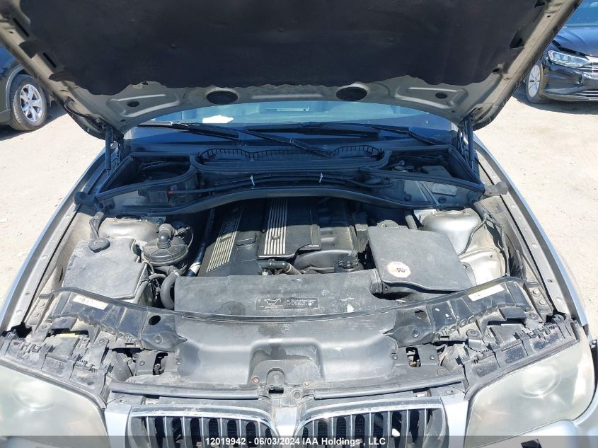 2006 BMW X3 3.0I VIN: WBXPA93486WG90431 Lot: 12019942