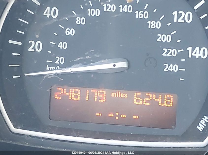 2006 BMW X3 3.0I VIN: WBXPA93486WG90431 Lot: 12019942