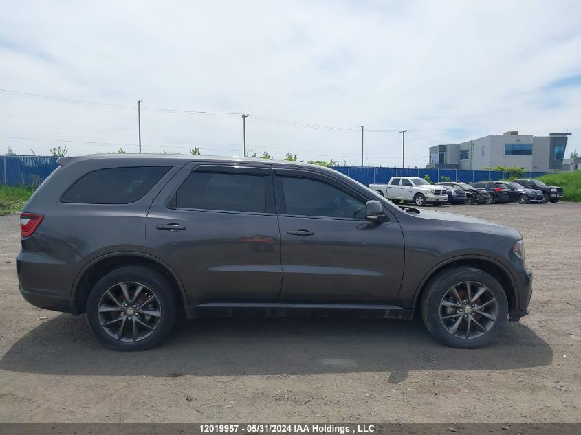 2017 Dodge Durango Gt VIN: 1C4RDJDG1HC923820 Lot: 12019957