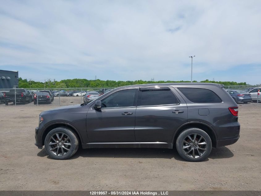 2017 Dodge Durango Gt VIN: 1C4RDJDG1HC923820 Lot: 12019957