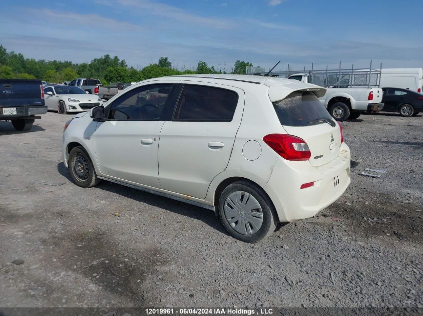 2017 Mitsubishi Mirage VIN: ML32A3HJ0HH019197 Lot: 12019961