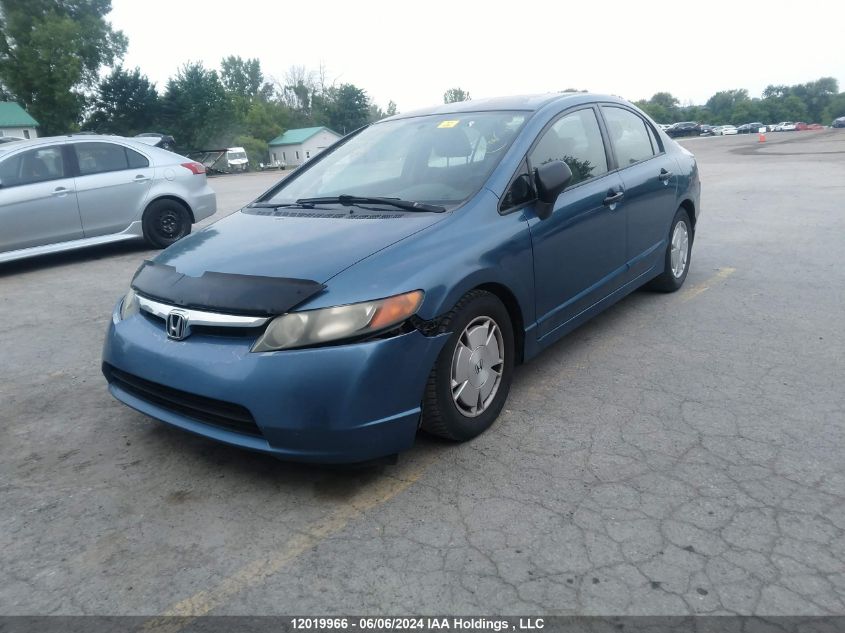 2008 Honda Civic VIN: 2HGFA15428H023703 Lot: 12019966