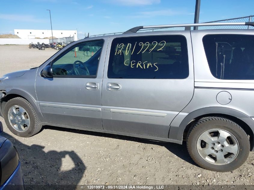 2008 Pontiac Montana Sv6 VIN: 1GMDV03W08D104300 Lot: 12019972