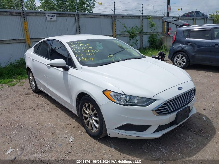 2017 Ford Fusion S VIN: 3FA6P0G79HR121460 Lot: 12019974