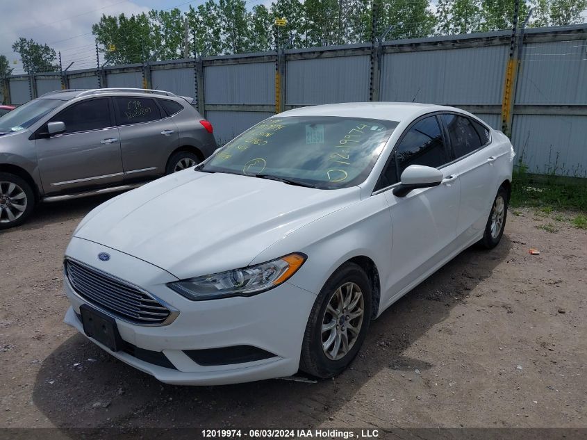 2017 Ford Fusion S VIN: 3FA6P0G79HR121460 Lot: 12019974