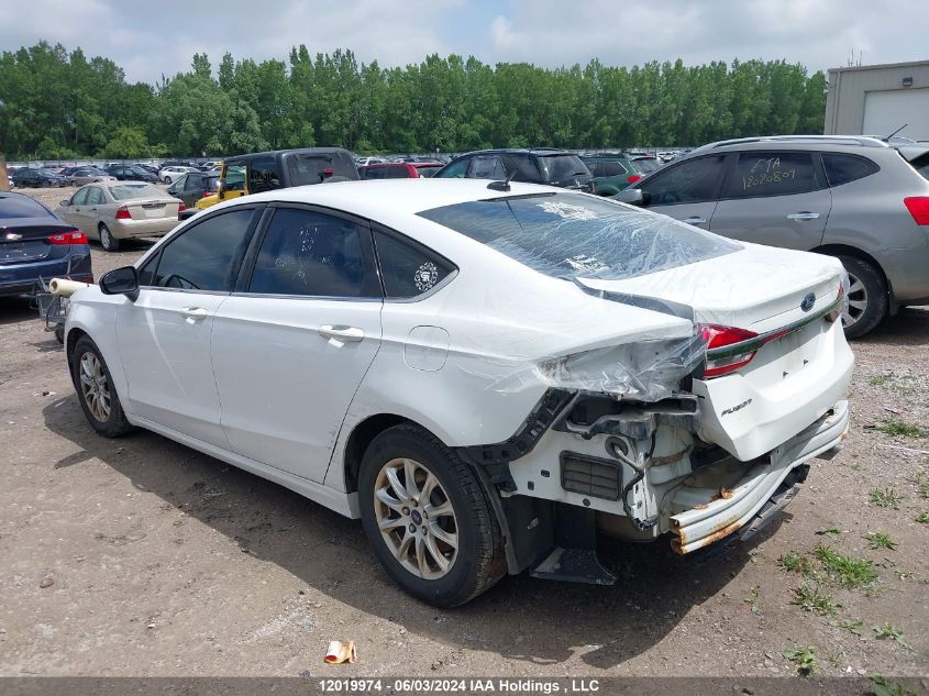 2017 Ford Fusion S VIN: 3FA6P0G79HR121460 Lot: 12019974