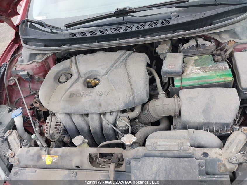 2012 Hyundai Elantra VIN: 5NPDH4AE3CH099285 Lot: 12019979