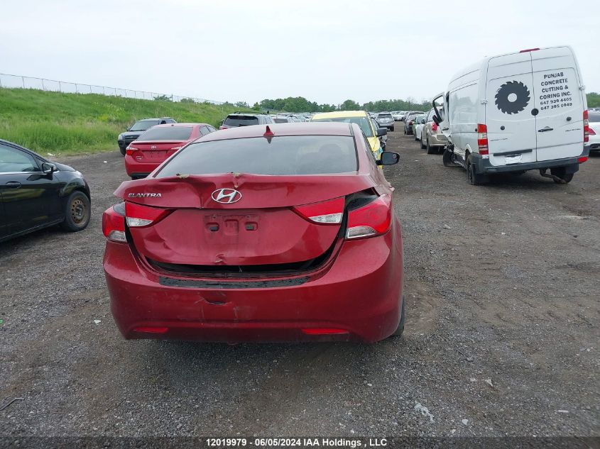 2012 Hyundai Elantra VIN: 5NPDH4AE3CH099285 Lot: 12019979