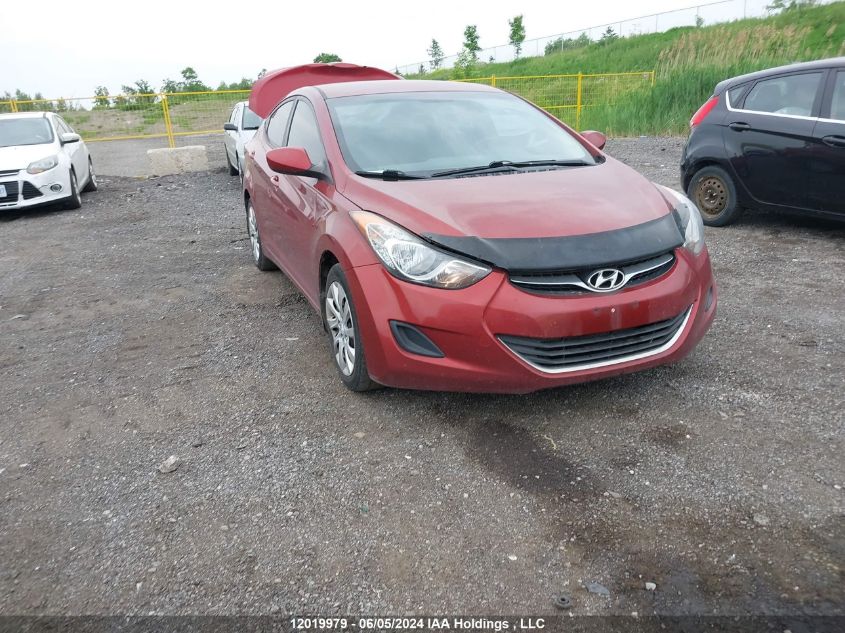 2012 Hyundai Elantra VIN: 5NPDH4AE3CH099285 Lot: 12019979