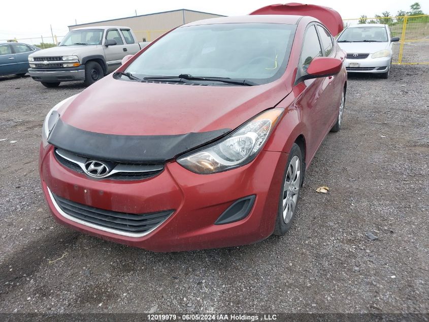 2012 Hyundai Elantra VIN: 5NPDH4AE3CH099285 Lot: 12019979