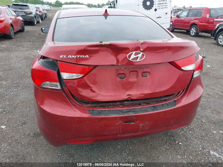 2012 Hyundai Elantra VIN: 5NPDH4AE3CH099285 Lot: 12019979