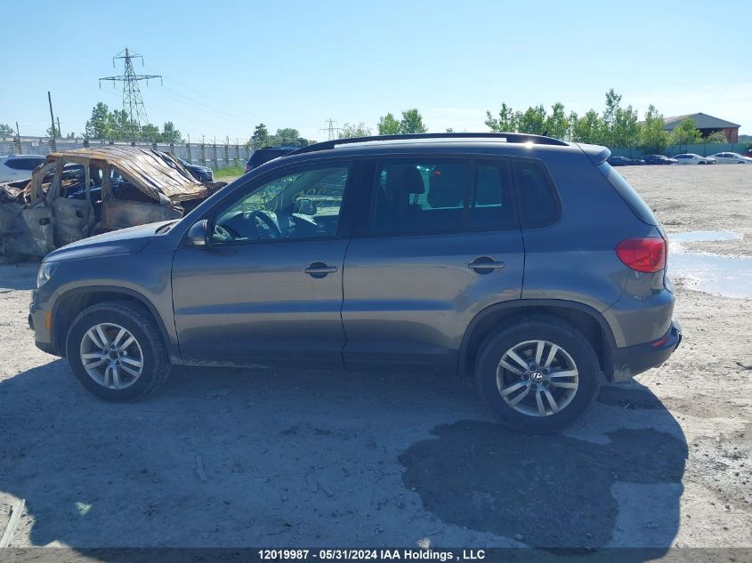 2014 Volkswagen Tiguan VIN: WVGKV3AX2EW610229 Lot: 12019987