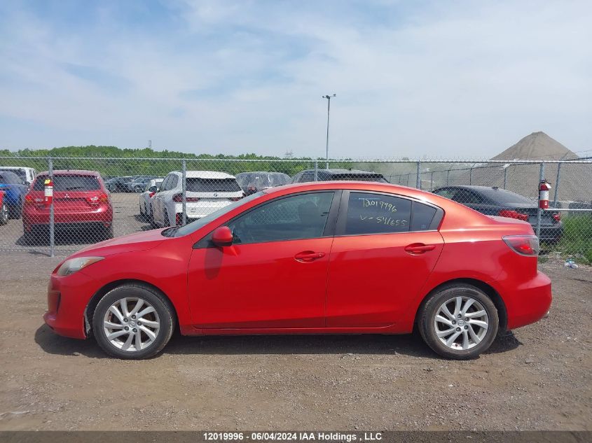 2012 Mazda Mazda3 VIN: JM1BL1UF8C1541655 Lot: 12019996