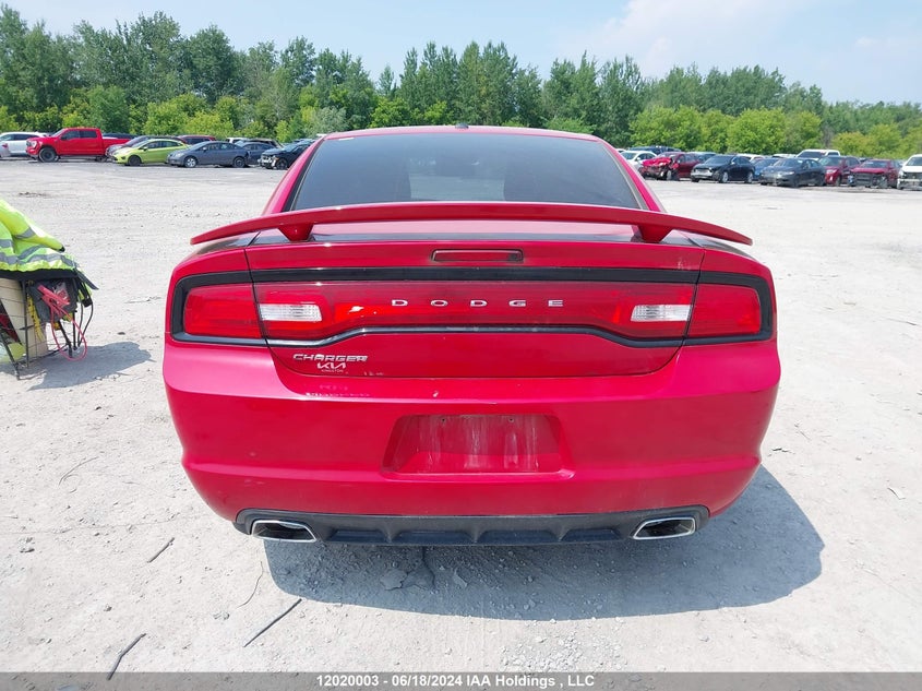 2012 Dodge Charger Sxt VIN: 2C3CDXHG4CH262538 Lot: 12020003