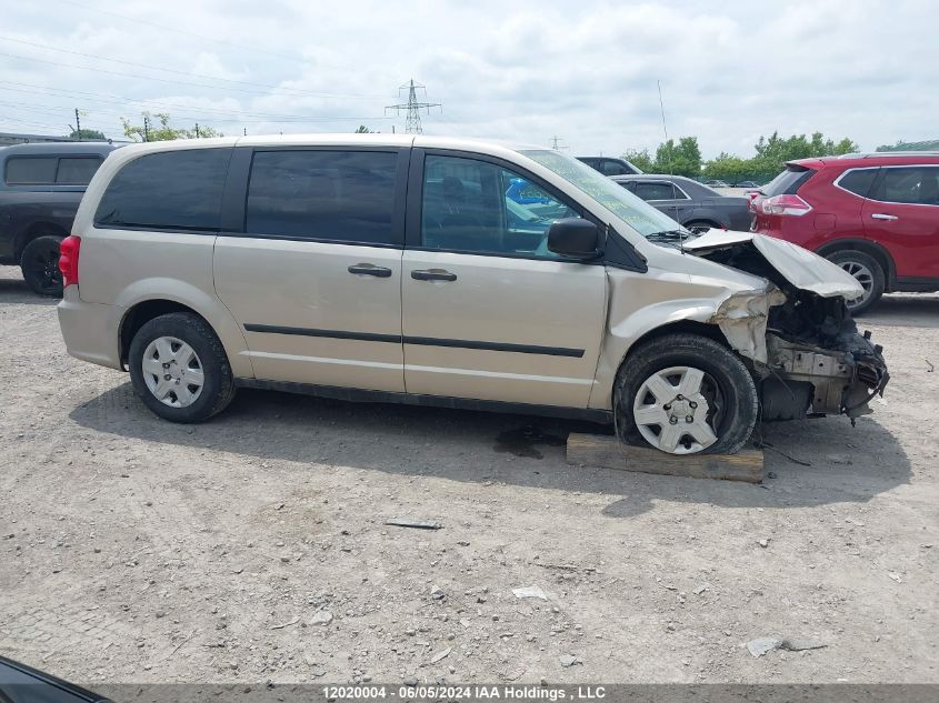 2012 Dodge Grand Caravan Se VIN: 2C4RDGBG4CR366813 Lot: 12020004