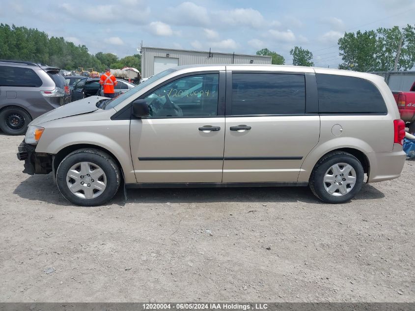 2012 Dodge Grand Caravan Se VIN: 2C4RDGBG4CR366813 Lot: 12020004