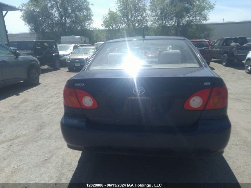 2004 Toyota Corolla Ce/Le/Sport VIN: 2T1BR32E04C811186 Lot: 12020006