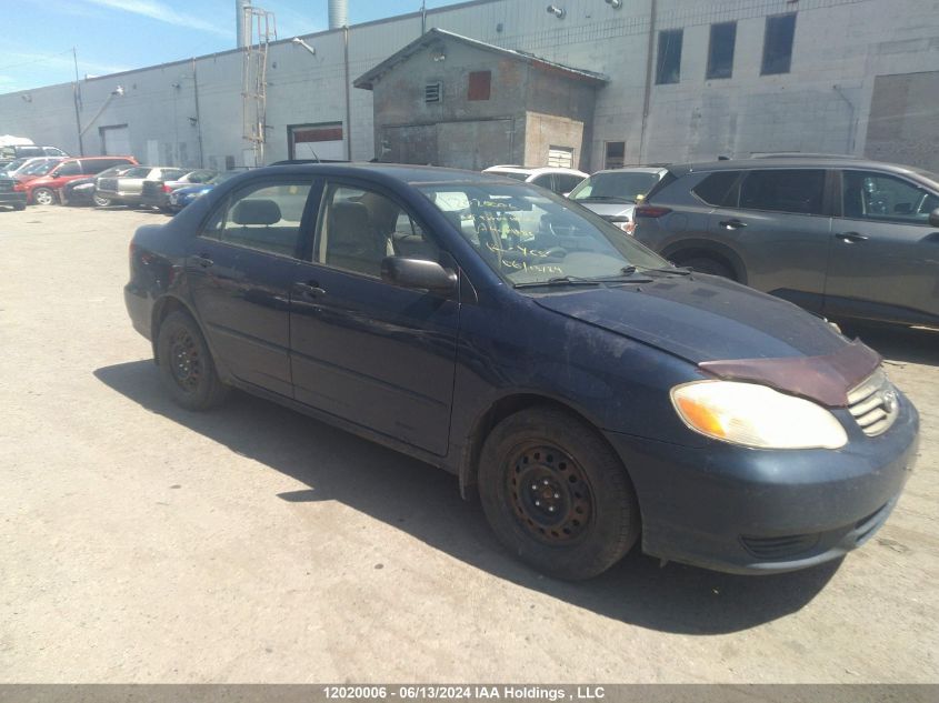 2004 Toyota Corolla Ce/Le/Sport VIN: 2T1BR32E04C811186 Lot: 12020006