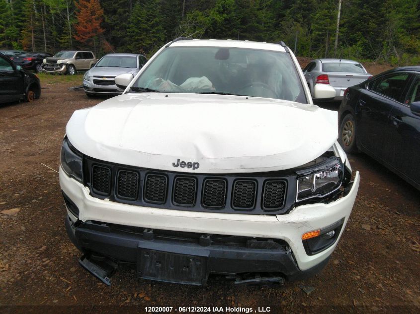 2019 Jeep Compass VIN: 3C4NJDAB4KT806049 Lot: 12020007