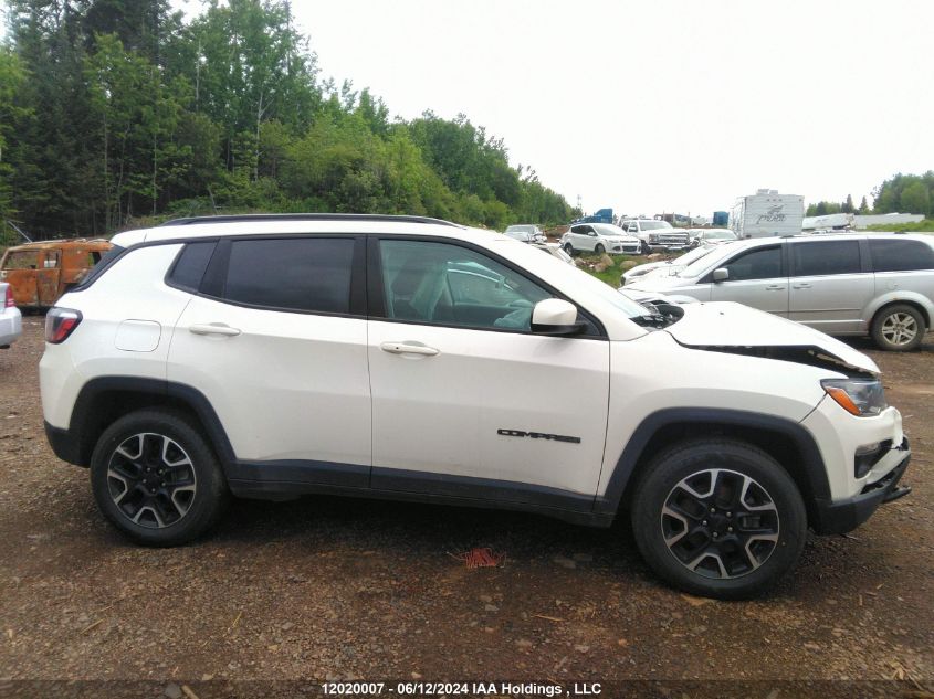 2019 Jeep Compass VIN: 3C4NJDAB4KT806049 Lot: 12020007