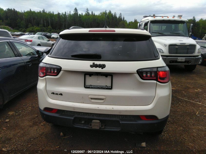 2019 Jeep Compass VIN: 3C4NJDAB4KT806049 Lot: 12020007