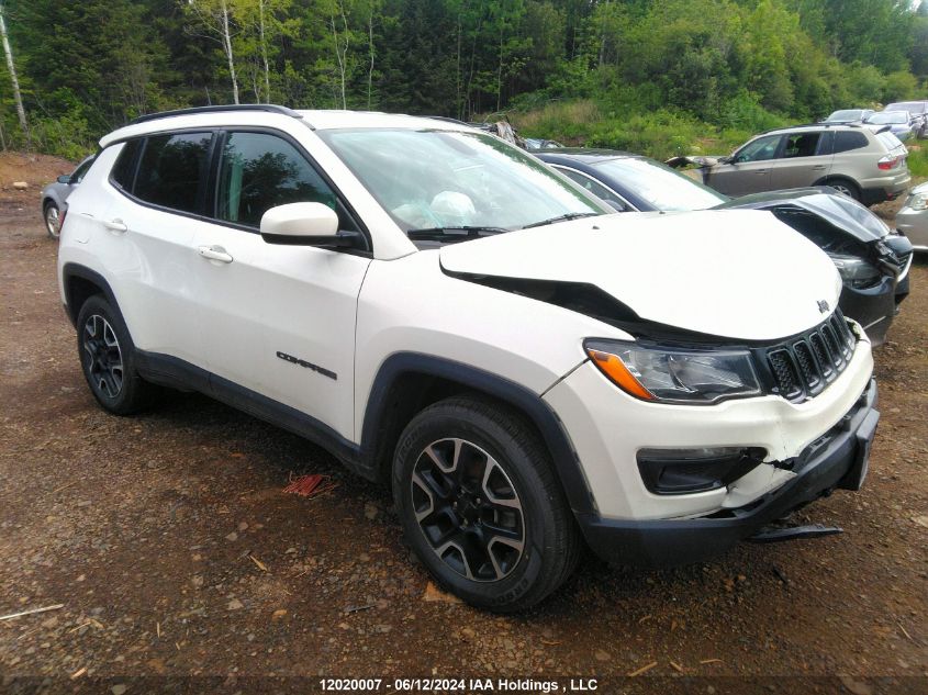 2019 Jeep Compass VIN: 3C4NJDAB4KT806049 Lot: 12020007