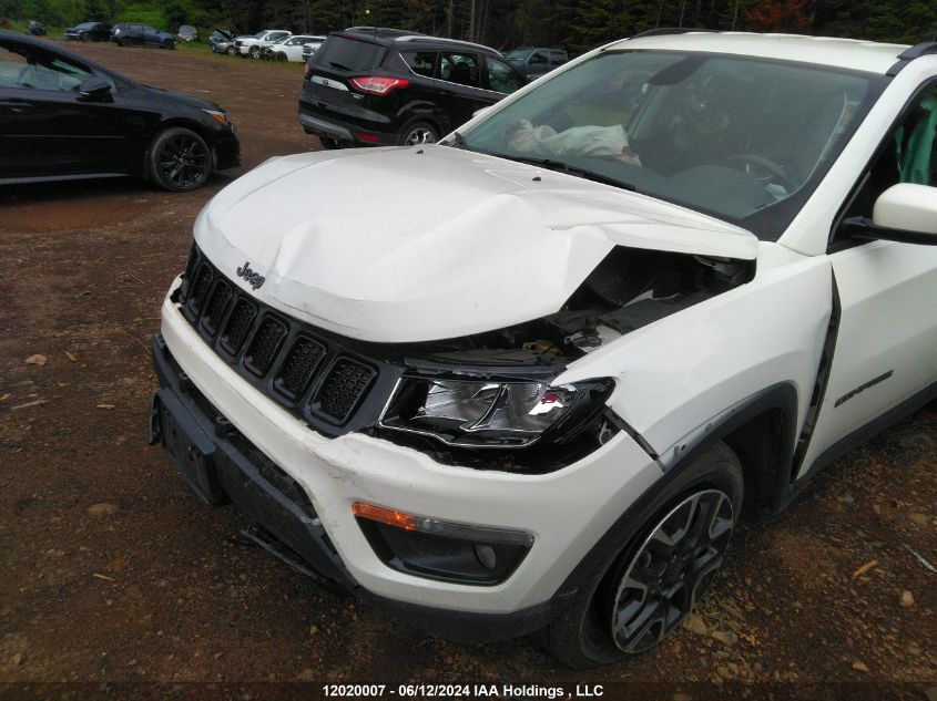 2019 Jeep Compass VIN: 3C4NJDAB4KT806049 Lot: 12020007