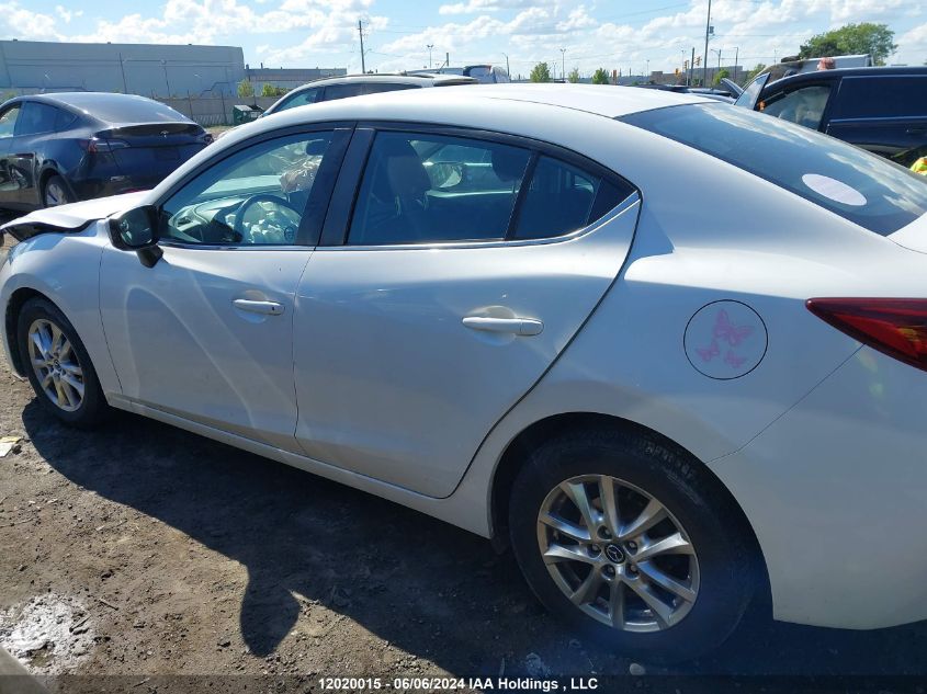 2015 Mazda Mazda3 VIN: 3MZBM1V76FM206306 Lot: 12020015