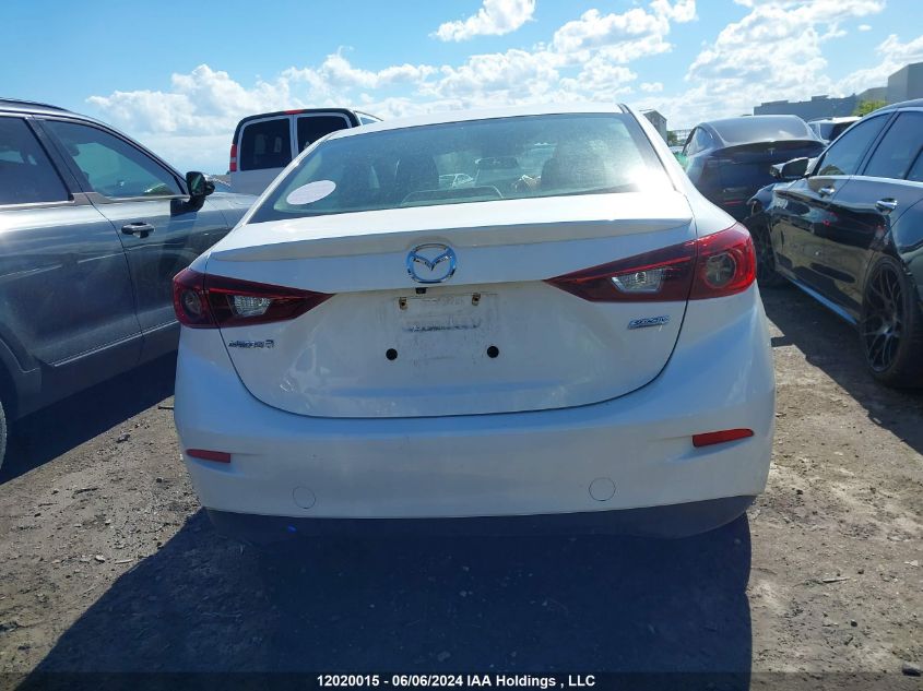 2015 Mazda Mazda3 VIN: 3MZBM1V76FM206306 Lot: 12020015