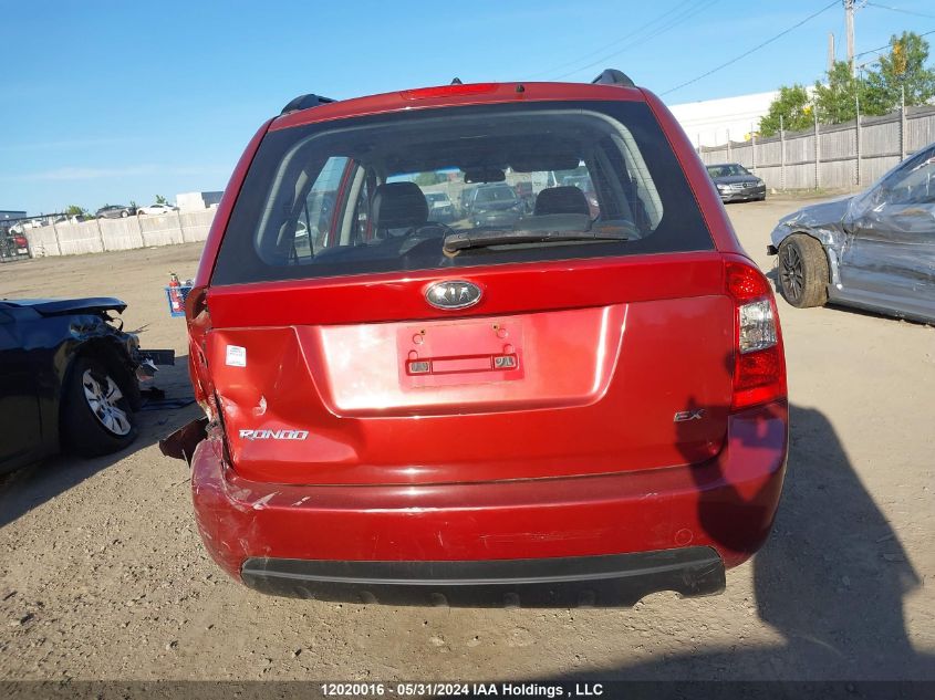 2008 Kia Rondo VIN: KNAFG525687170830 Lot: 12020016