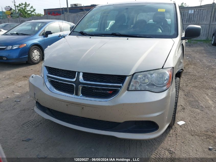 2012 Dodge Grand Caravan Se VIN: 2C4RDGBG6CR397318 Lot: 12020027