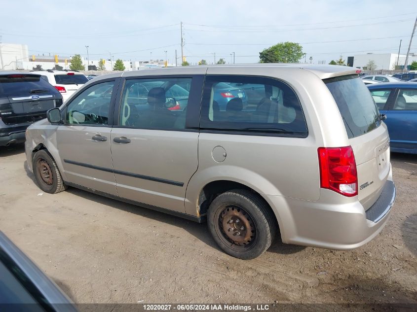 2012 Dodge Grand Caravan Se VIN: 2C4RDGBG6CR397318 Lot: 12020027