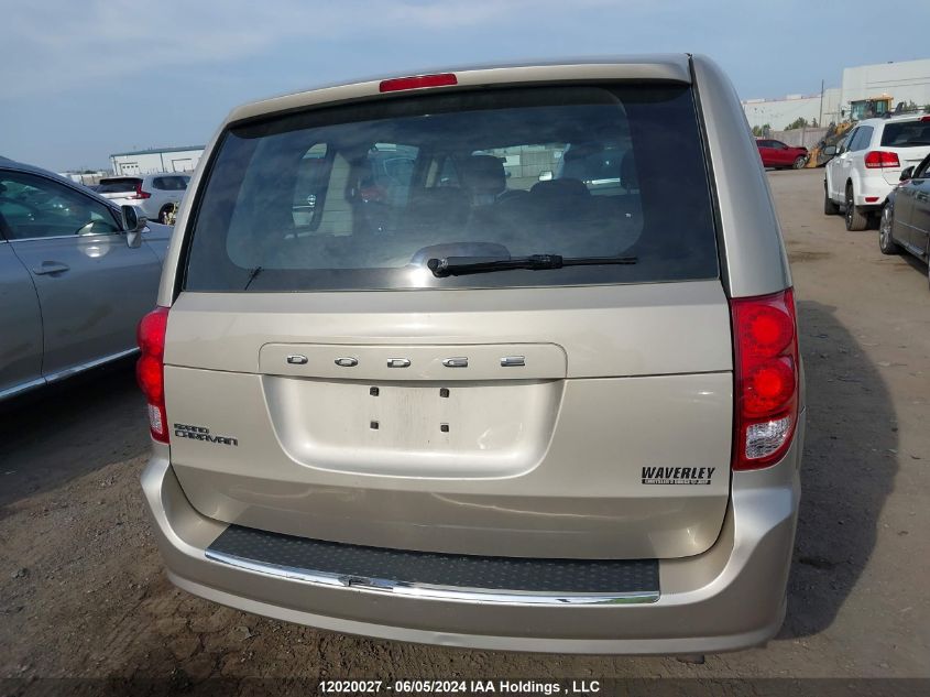 2012 Dodge Grand Caravan Se VIN: 2C4RDGBG6CR397318 Lot: 12020027