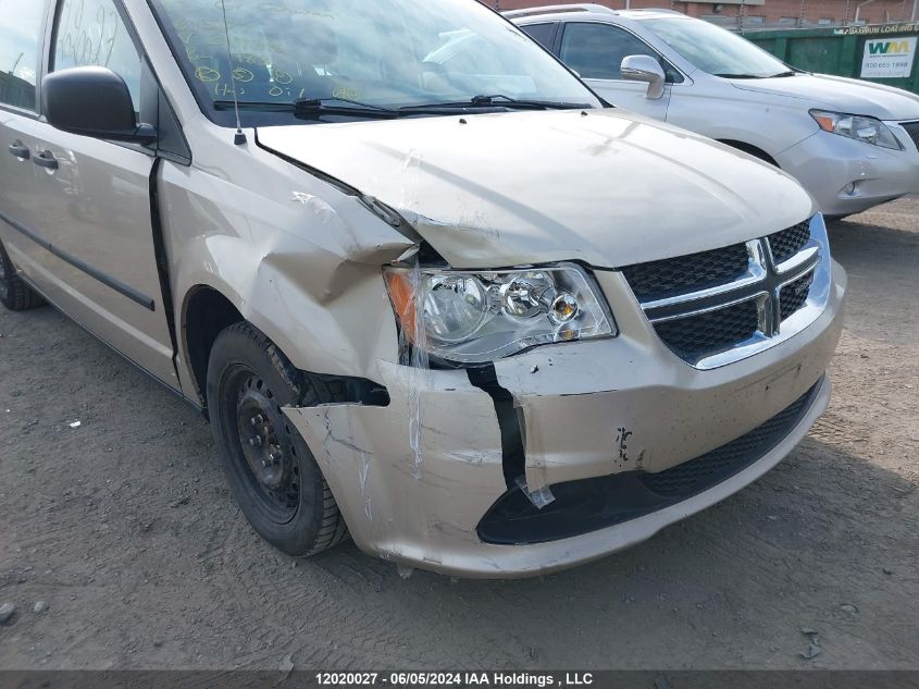 2012 Dodge Grand Caravan Se VIN: 2C4RDGBG6CR397318 Lot: 12020027