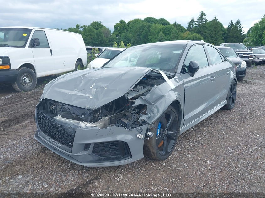 2018 Audi Rs 3 Sedan VIN: WUABWGFF1J1900402 Lot: 12020029