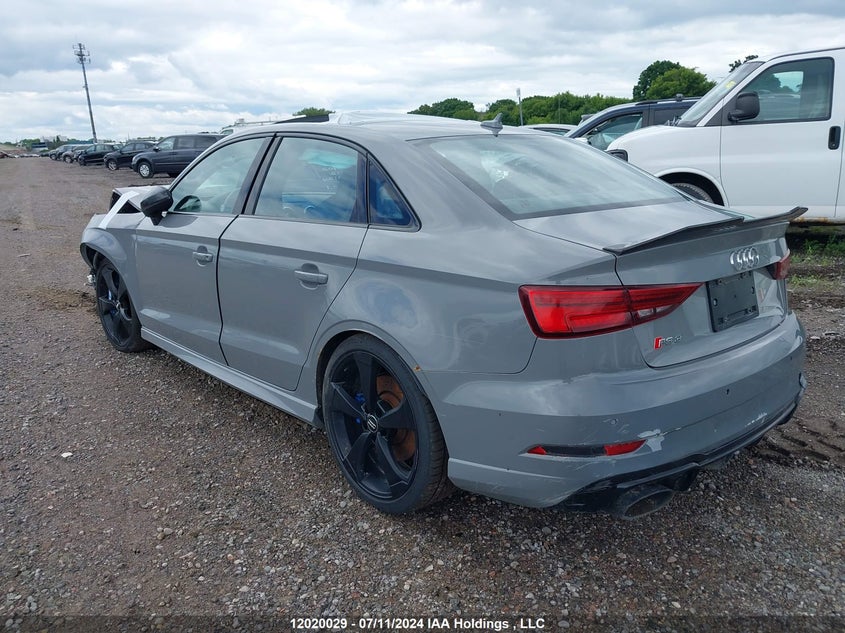 2018 Audi Rs 3 Sedan VIN: WUABWGFF1J1900402 Lot: 12020029