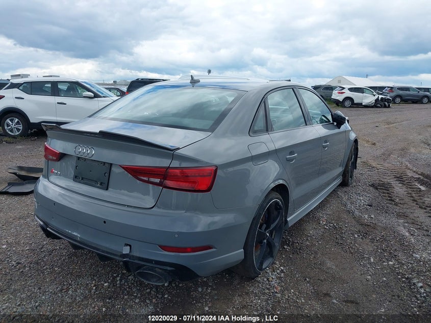 2018 Audi Rs 3 Sedan VIN: WUABWGFF1J1900402 Lot: 12020029