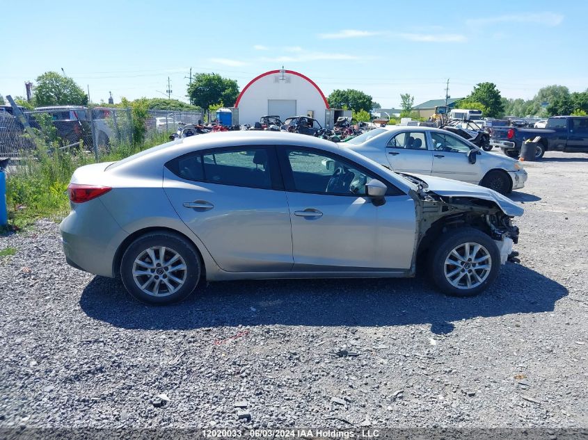 2016 Mazda Mazda3 VIN: 3MZBM1U77GM282975 Lot: 12020033