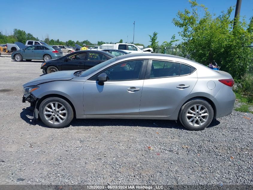 2016 Mazda Mazda3 VIN: 3MZBM1U77GM282975 Lot: 12020033