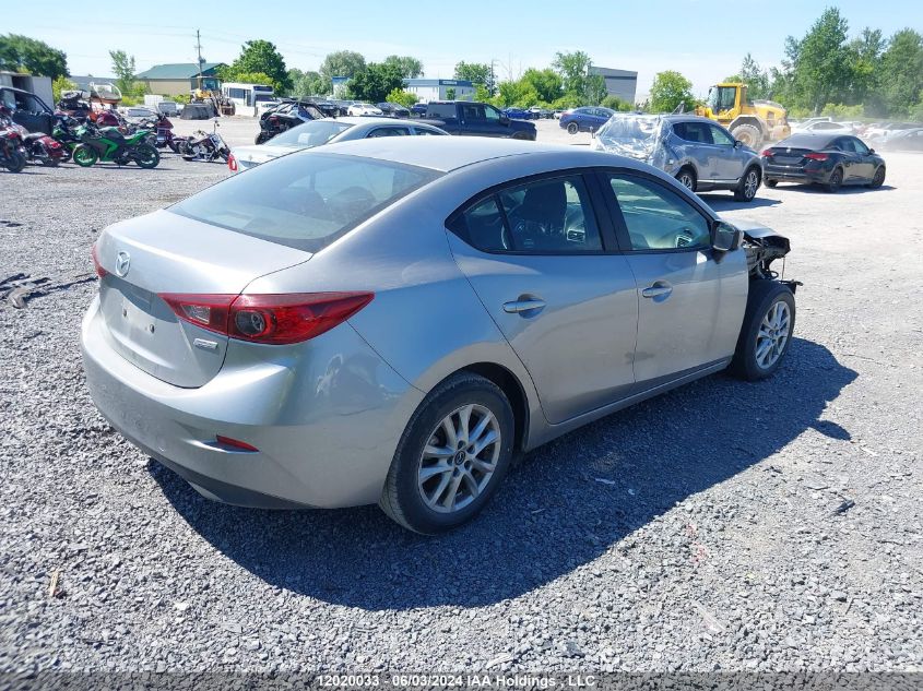 2016 Mazda Mazda3 VIN: 3MZBM1U77GM282975 Lot: 12020033