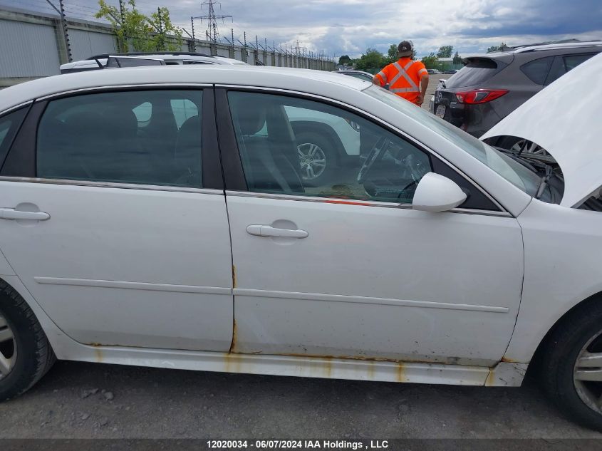 2011 Chevrolet Impala Lt VIN: 2G1WB5EK6B1260334 Lot: 12020034