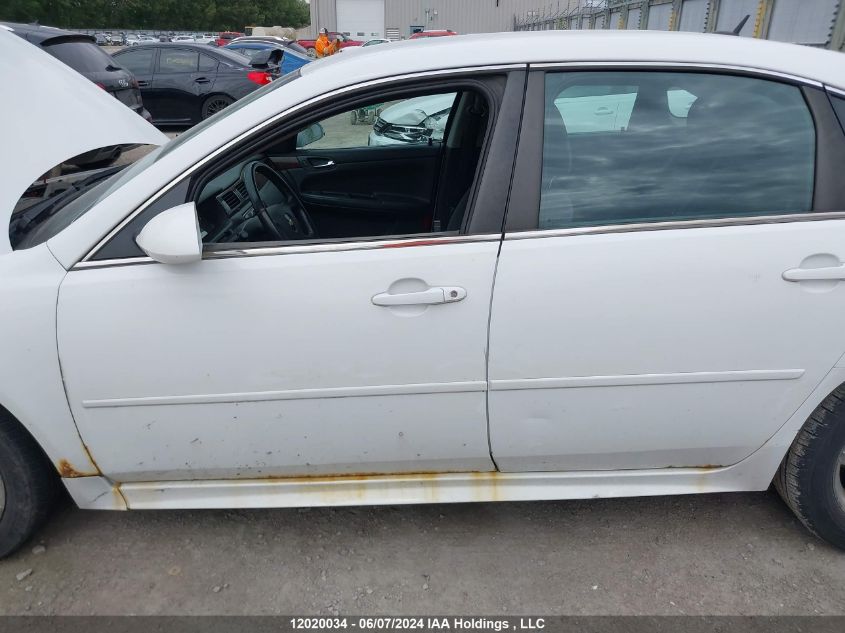 2011 Chevrolet Impala Lt VIN: 2G1WB5EK6B1260334 Lot: 12020034