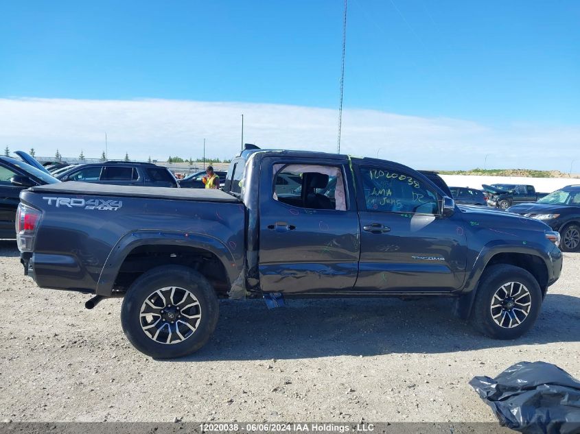 2021 Toyota Tacoma Nightshade VIN: 3TYCZ5AN6MT050886 Lot: 12020038
