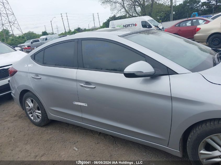 2020 Hyundai Elantra Preferred With Sun And Safety Package Auto Ivt VIN: KMHD84LF4LU928968 Lot: 12020041