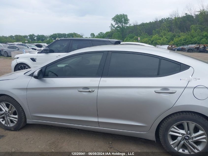 2020 Hyundai Elantra Preferred With Sun And Safety Package Auto Ivt VIN: KMHD84LF4LU928968 Lot: 12020041