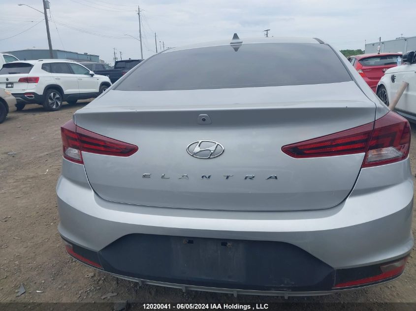 2020 Hyundai Elantra Preferred With Sun And Safety Package Auto Ivt VIN: KMHD84LF4LU928968 Lot: 12020041