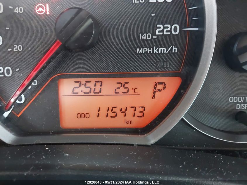 2013 Toyota Yaris Le VIN: JTDKTUD38DD565087 Lot: 12020043