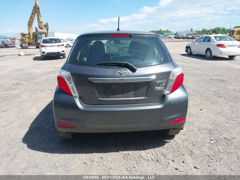 2013 Toyota Yaris Le VIN: JTDKTUD38DD565087 Lot: 12020043