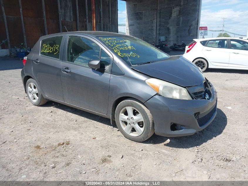 2013 Toyota Yaris Le VIN: JTDKTUD38DD565087 Lot: 12020043